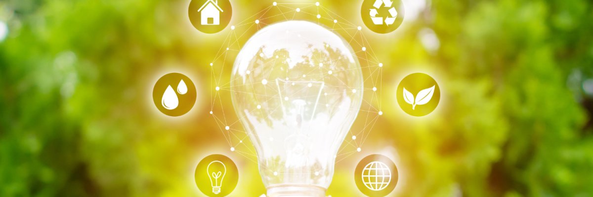 Design ohne Titel - 2 Energiekreislauf als Glühbirne