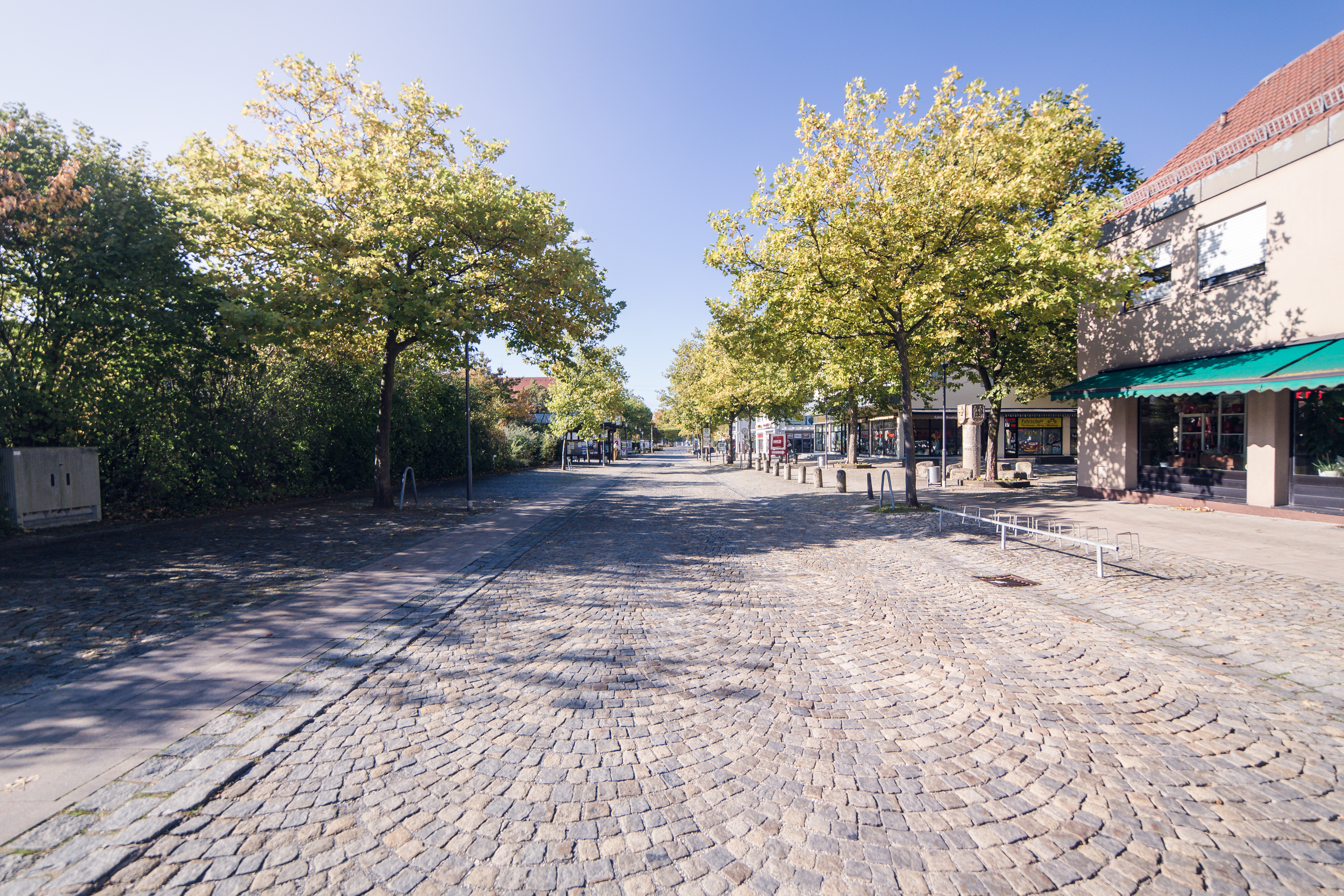 Einfahrt ins Centrum
