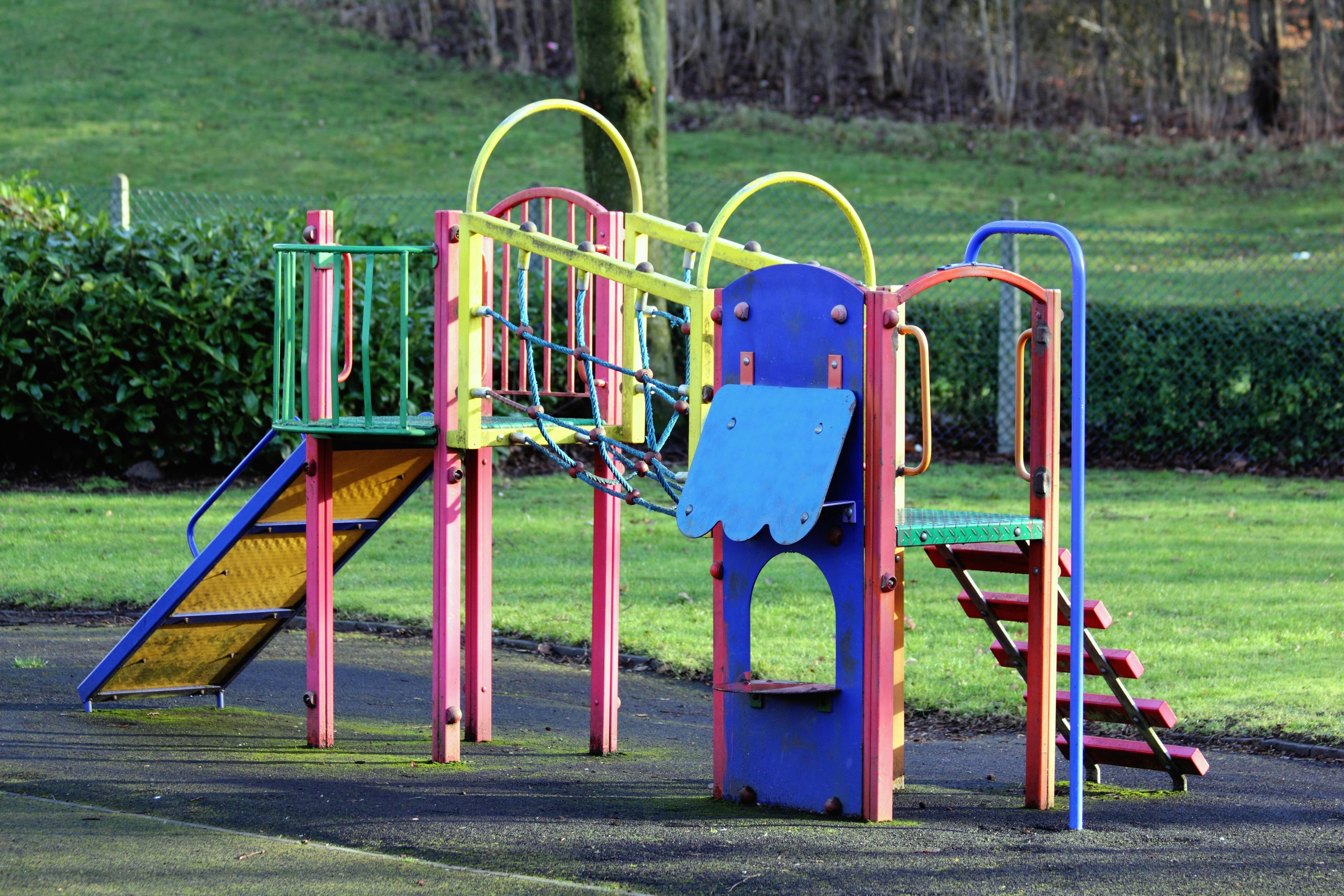Spielgerät auf Spielplatz