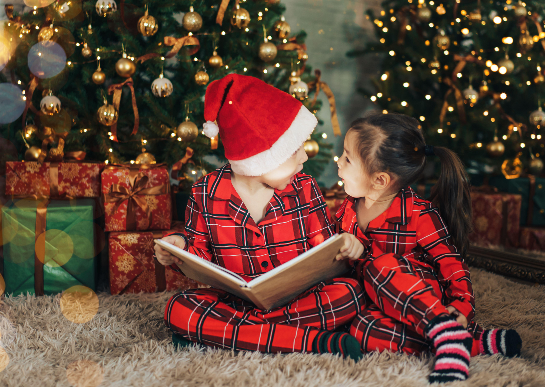 Dark Green Birthday Card With Glitter Stars - 3