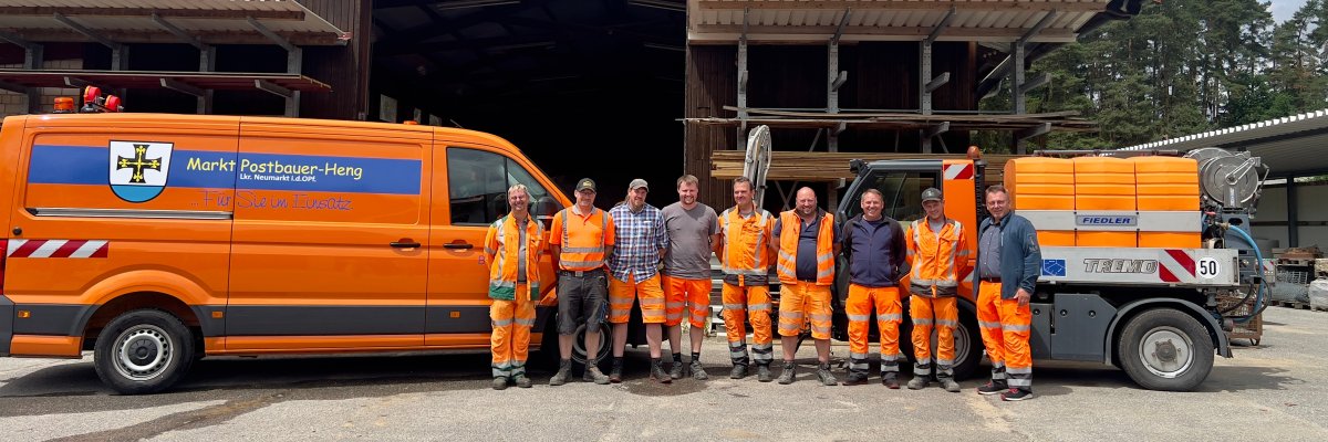 Gruppenfoto Bauhofmitarbeiter