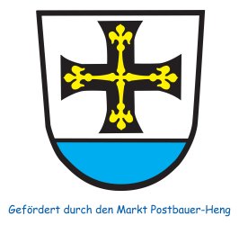 Wappen gefördert durch den Markt Postbauer-Heng